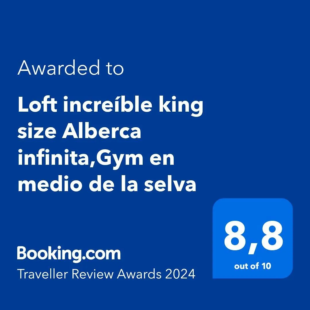Hébergement de vacances Suit Next To The Common Top Roof Exclusive Building Kingsize Bed 2 Super Pools, Gym, Grill Tulum